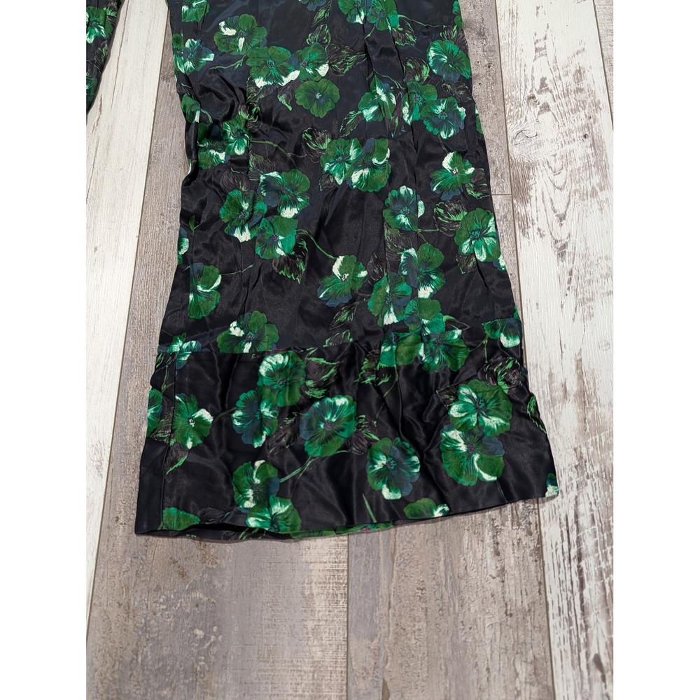 Elevenses Anthropologie wide leg pants‎ viscose floral size 12 - Picture 3 of 6